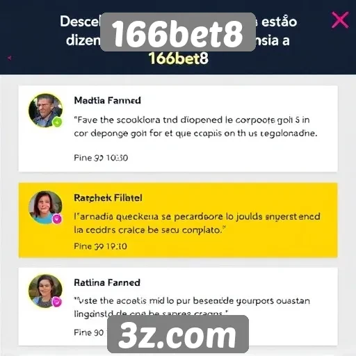 Feedback dos jogadores sobre o 166bet8