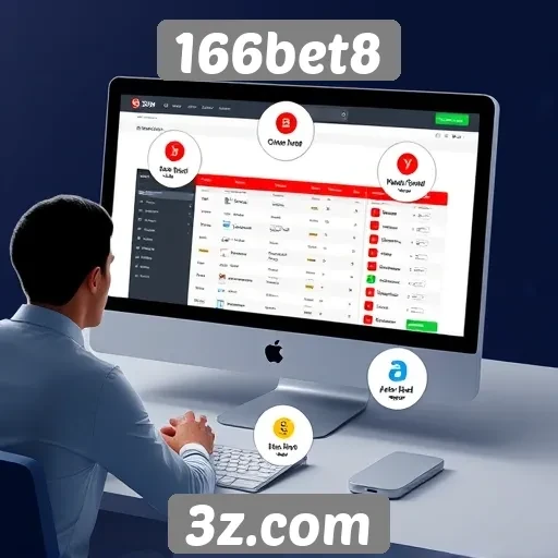 Aspectos de usabilidade da plataforma 166bet8